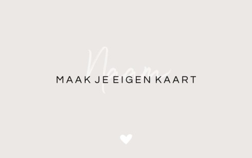 Maak je eigen kaart op 17,1x11,4 dubbel