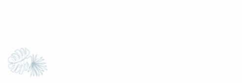 Adresetiket Palm Blauw IG