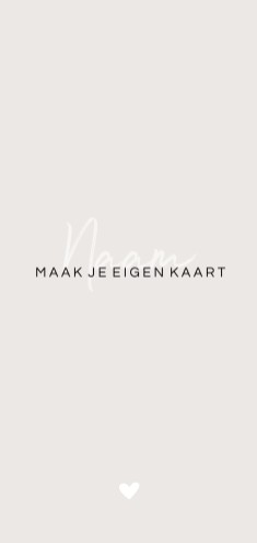 Zelf kaartje maken op 10x21 dubbel