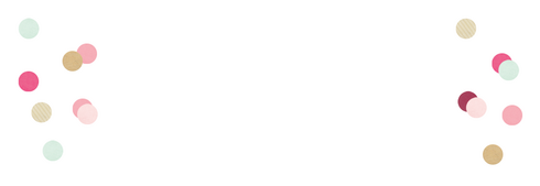 Lievekaarten - adresetiket - confettie Lot