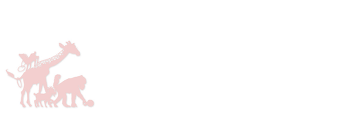 Adresetiket Geertje Aalders  - dierenparade roze