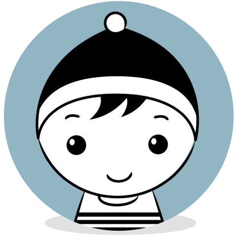 Sluitsticker DIY -  kindje - Gribbeltje