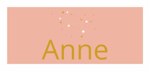 Geboortekaartje Anne