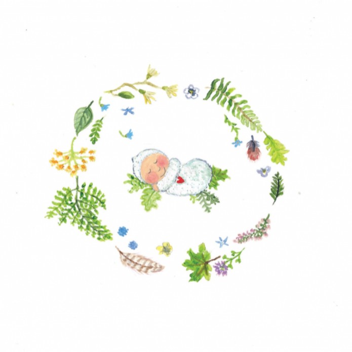 Geboortekaartje Botanisch Matthieu - EB