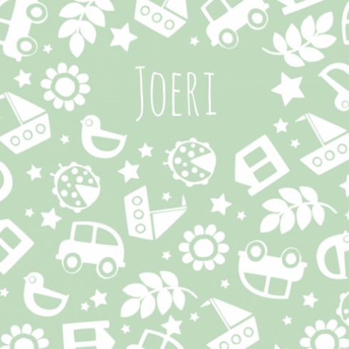 Geboortekaartje - Joeri - HK