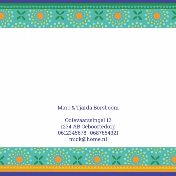 kaart binnenzijde links