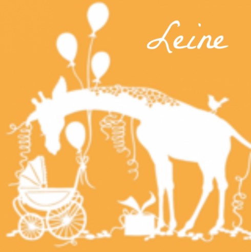 Geboortekaartje Leine - GA
