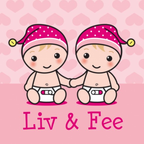 Geboortekaartje Liv-Fee- Gb