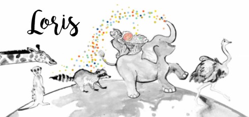 Geboortekaartje Loris - EB