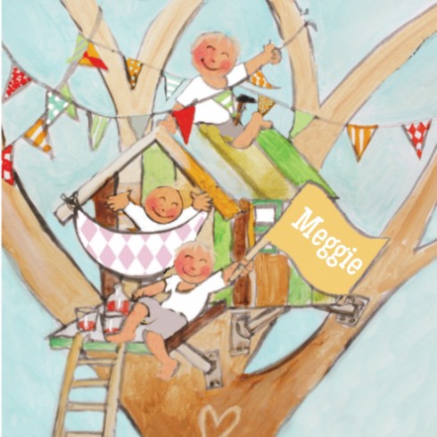 Geboortekaartje Meggie - EB