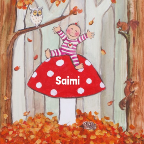 Geboortekaartje Saimi - EB