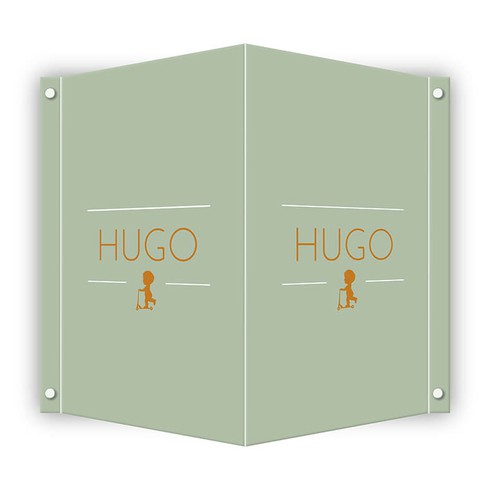 Geboortebord klassiek - Hugo