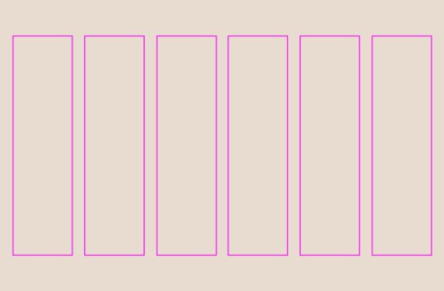 Labeltjes langwerpig 6 stuks - rechthoekig