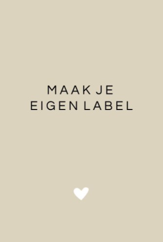 Los labeltje om zelf te maken op 4,5x6,5 enkel