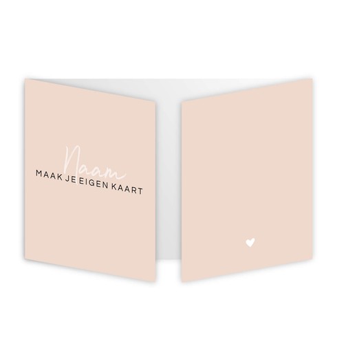 Maak zelf je 17,5x11 theatervouw kaartje